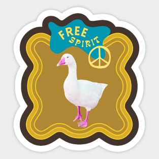 Free spirit peace Sticker